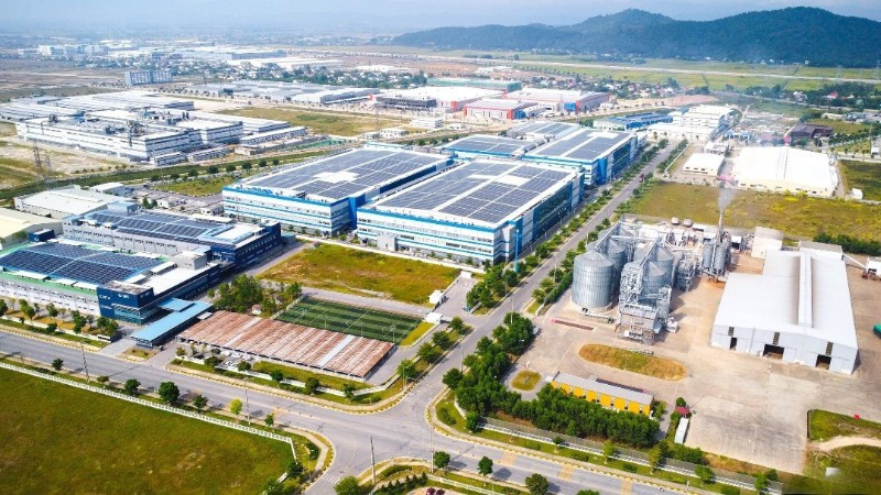 Zona Industrial, Urbana y de Servicios VSIP en la provincia vietnamita de Nghe An. (Foto: Nhan Dan)