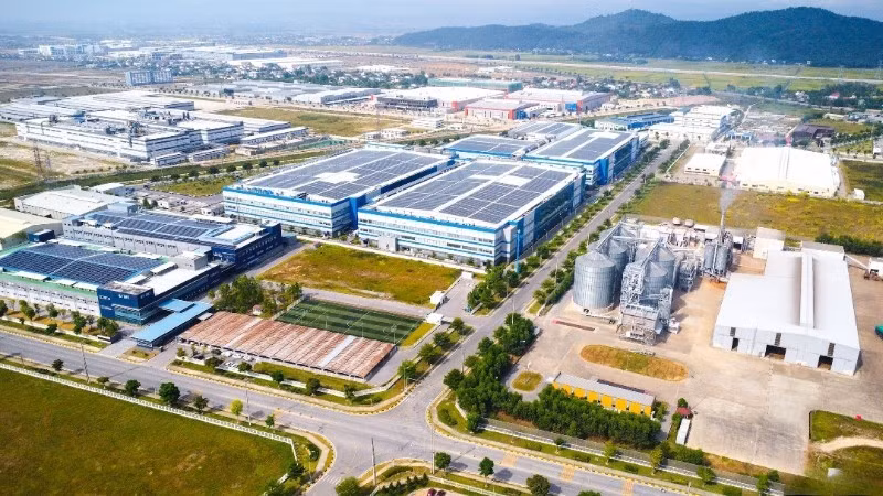 Zona Industrial, Urbana y de Servicios VSIP en la provincia vietnamita de Nghe An. (Foto: Nhan Dan)