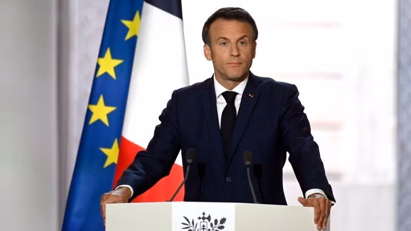 El presidente de Francia, Emmanuel Macron. (Foto: Xinhua)