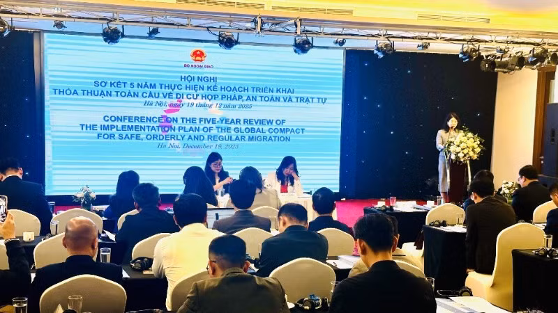 Vietnam evalúa implementación de pacto global sobre migración legal. (Foto: VNA)