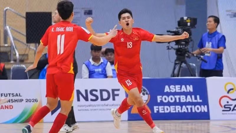 Vietnam conquista medalla de bronce de Campeonato sudesteasiático de futsal. (Foto: VFF)