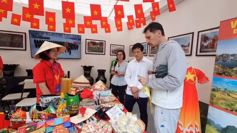 El Pabellón de Vietnam en la Aldea Global 2026. (Foto: VNA)