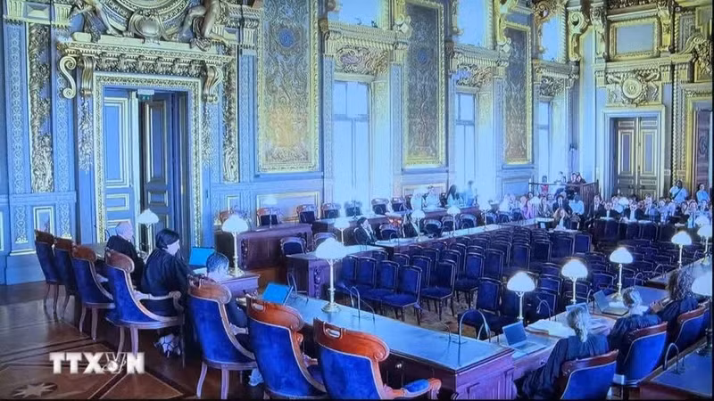 Panorama del juicio de la Corte de Casación de Francia. (Foto: VNA)