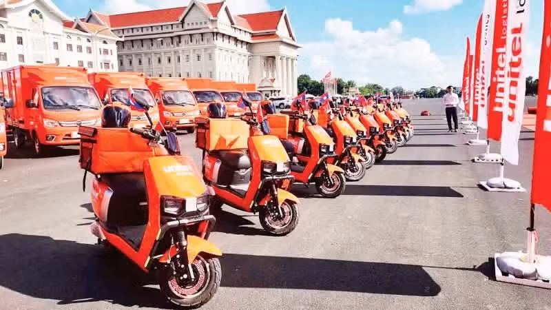 Viettel lanza la marca Unitel Logistics en Laos. 