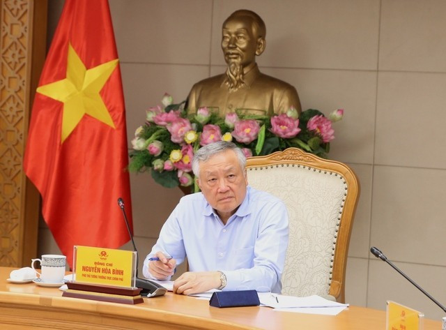 El viceprimer ministro de Vietnam, Nguyen Hoa Binh. (Foto: VNA)