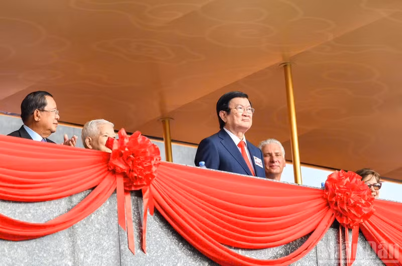 El ex presidente Truong Tan Sang.