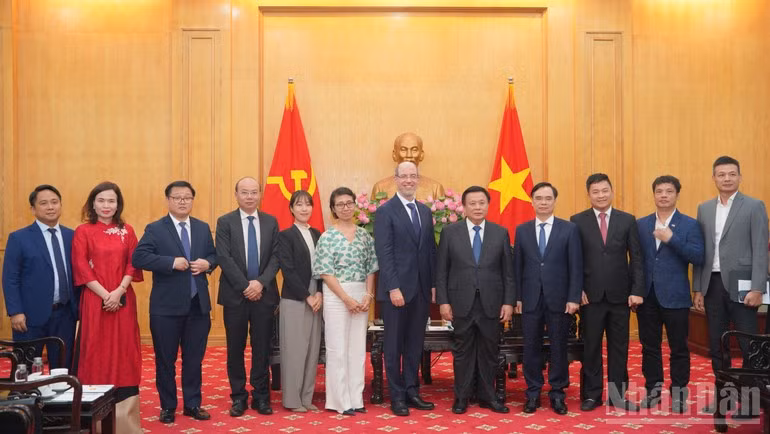 Delegados en el evento.