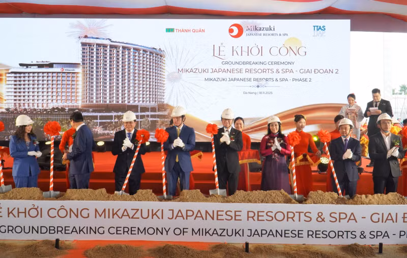 En la ceremonia. (Foto : danang.gov.vn)