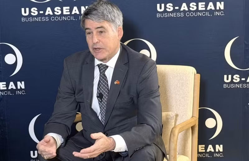 El presidente y director ejecutivo del USABC, Brian McFeeters (Foto: VNA)