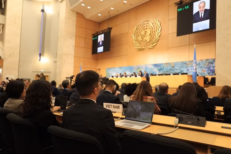 Panorama de la reunión. (Foto: VNA)