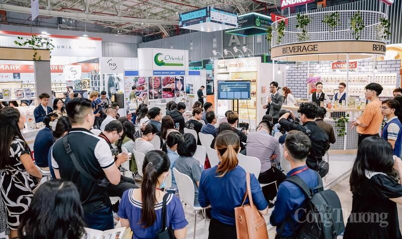 En ediciones anteriores, la feria Food & Hotel Vietnam atrajo el interés de la comunidad empresarial. (Foto: congthuong.vn)