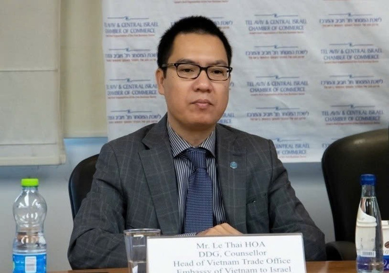 El consejero comercial de Vietnam en Israel, Le Thai Hoa. (Foto: VNA)
