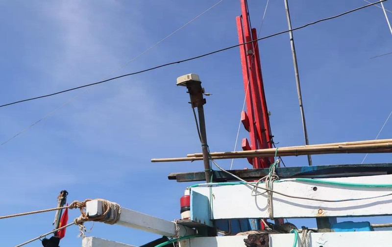 Dispositivos de seguimiento de embarcaciones. (Foto: VNA)