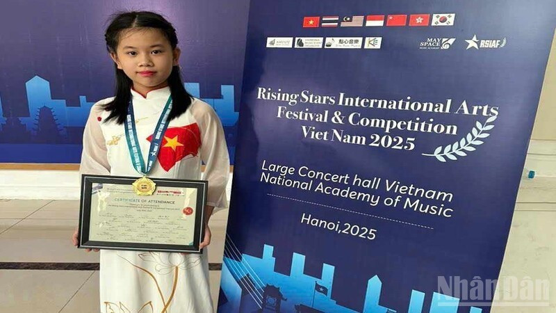 Nguyen Thai An gana el Premio de Oro en el V Festival de Piano. (Foto: Nhan Dan)