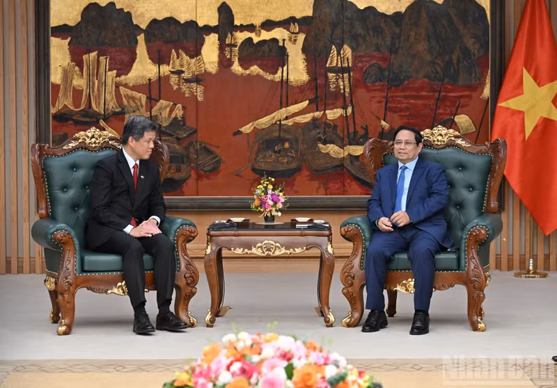 En el encuentro. (Foto: Nhan Dan)