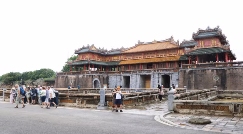 Reabre la Ciudadela Imperial de Hue tras las inundaciones. (Foto: VNA)