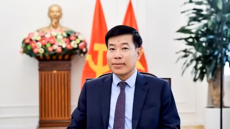 El viceministro vietnamita de Relaciones Exteriores Nguyen Manh Cuong. (Foto: Cancillería)