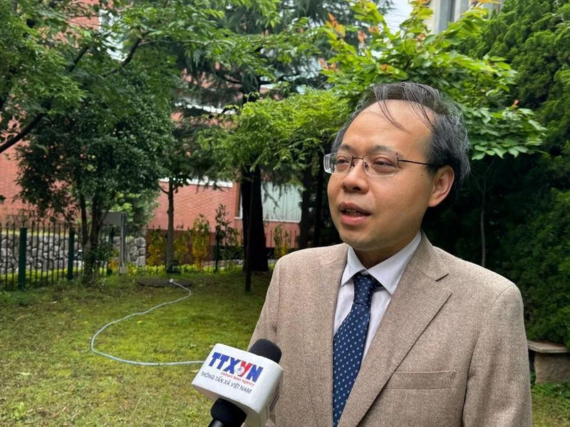 El profesor Pham Nam Hai, subdirector del Departamento de Electrónica del Instituto de Ciencia de Tokio en Japón (Foto: VNA)