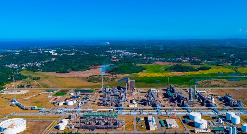 La refinería de Dung Quat (Foto: Nhan Dan)