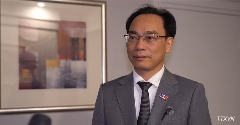 El ministro de Educación y Formación de Vietnam, Hoang Minh Son. (Foto: VNA)