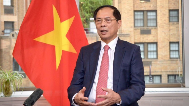 El viceprimer ministro y ministro de Relaciones Exteriores, Bui Thanh Son. (Foto: Ministerio de Relaciones Exteriores de Vietnam)