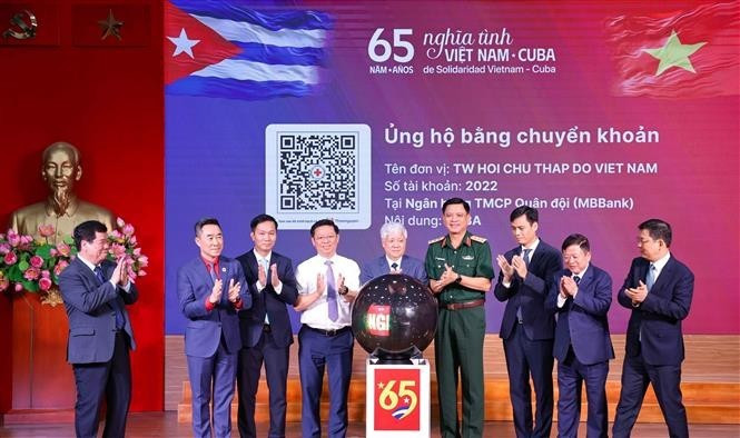 Vietnam lanza campaña solidaria por 65 años de amistad con Cuba