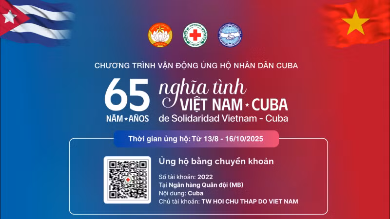 Campaña solidaria vietnamita a Cuba: Más de 9,6 millones de dólares recaudados en solo tres días
