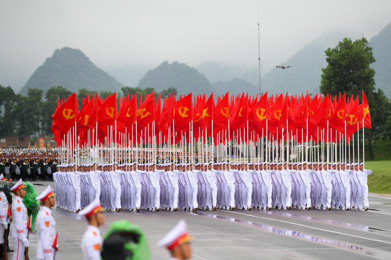 Cerca de 16 mil oficiales y soldados participan en cuarto ensayo general para el desfile del Día Nacional