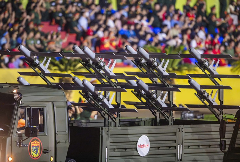 Tres modelos de UAV producidos por Viettel. (Foto: vietnamnet.vn)