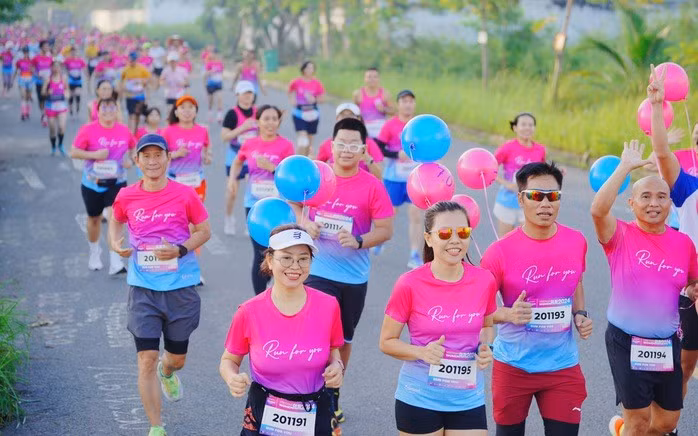 Vietnam Women Run 2025 difunde un mensaje de vida positiva. (Foto: nld.com.vn)
