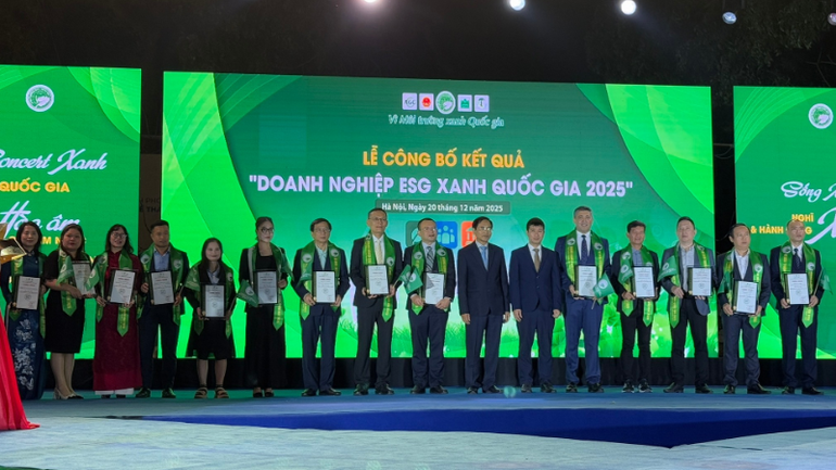 Vietnam honra a 20 empresas ESG. (Foto: Nhan Dan)