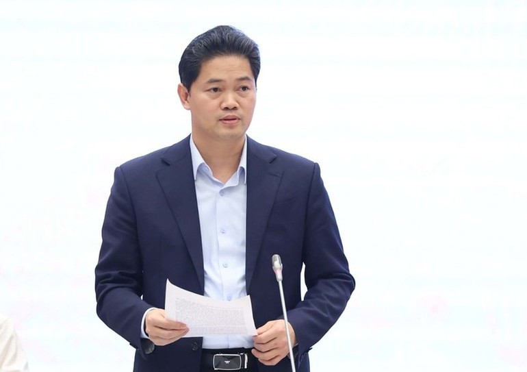 El viceministro de Salud Pública Vu Manh Ha habla en el evento. (Foto: VGP)