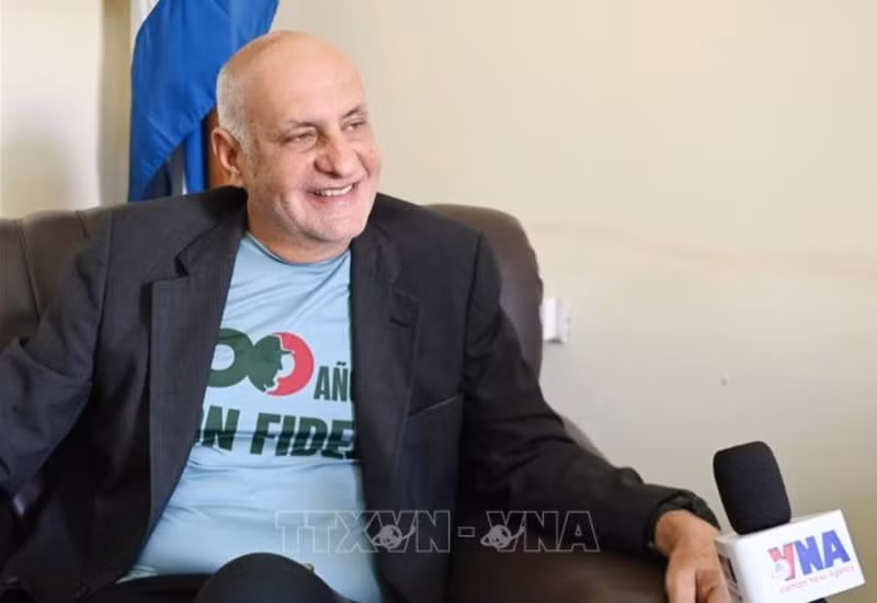 El presidente de la Unión de Periodistas de Cuba, Ricardo Ronquillo Bello. (Foto: VNA)