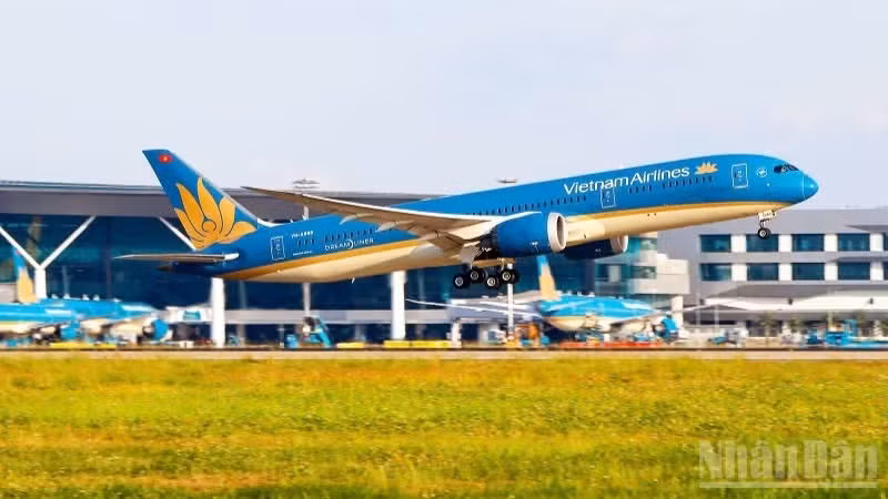 Vietnam Airlines entre las diez marcas más sólidas de Vietnam