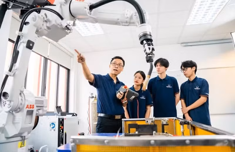 Espacio de investigación e innovación de la Universidad Phenikaa.