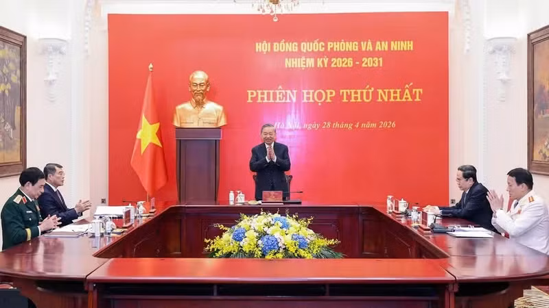 El secretario general del Partido Comunista de Vietnam y presidente de la República, To Lam, asiste a la cita. (Foto: Nhan Dan)