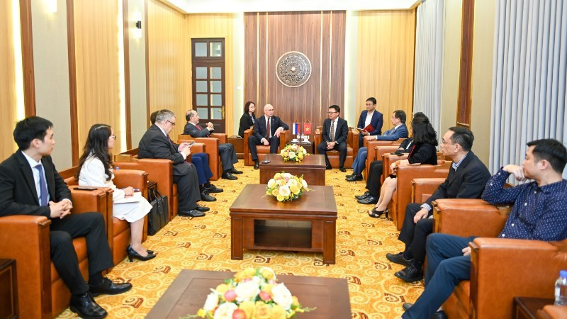 Vista de la reunión (Foto: Nhan Dan)