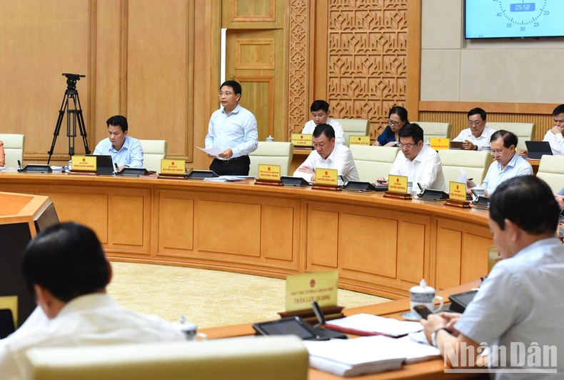 El ministro de Transporte, Nguyen Van Thang.