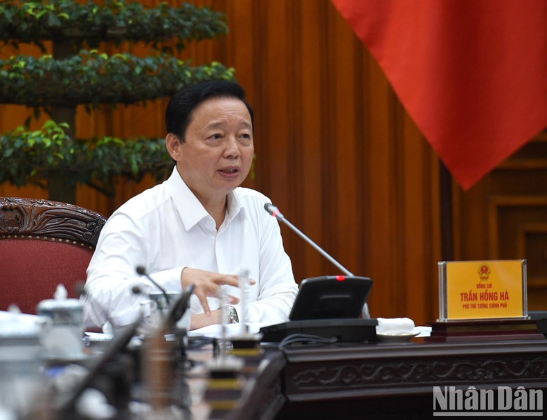 El viceprimer ministro, Tran Hong Ha. El viceprimer ministro, Tran Hong Ha.