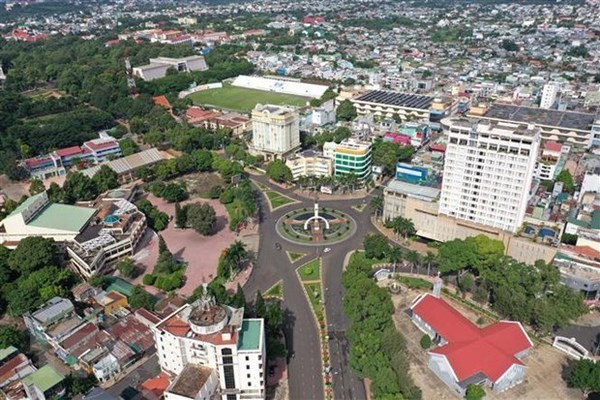 Ciudad de Buon Ma Thuot, Dak Lak. (Foto: VNA) Ciudad de Buon Ma Thuot, Dak Lak. (Foto: VNA)