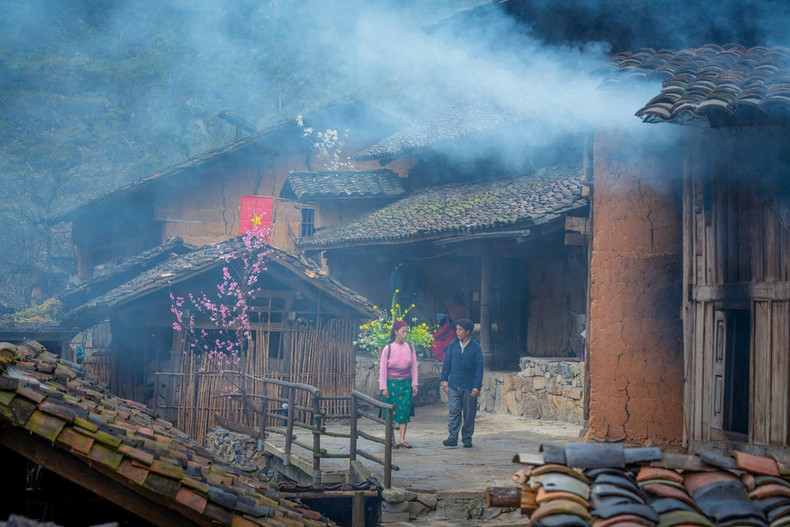 La belleza del paisaje natural y la gente de Ha Giang es lo que atrae a los turistas. La belleza del paisaje natural y la gente de Ha Giang es lo que atrae a los turistas.
