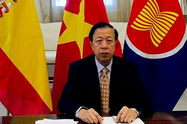 El embajador de Vietnam en España, Hoang Xuan Hai (Foto: VNA) El embajador de Vietnam en España, Hoang Xuan Hai (Foto: VNA)