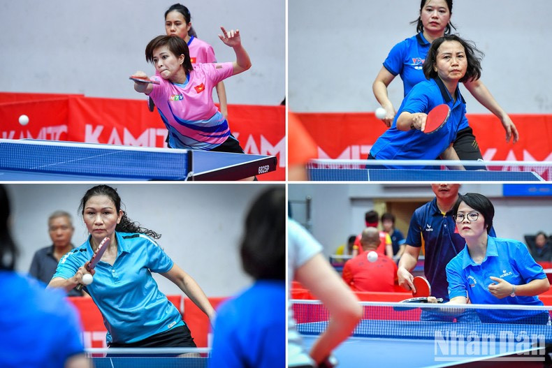 Las tenistas con bastante experiencia sostienen partidos emocionantes y atractivos. Las tenistas con bastante experiencia sostienen partidos emocionantes y atractivos.