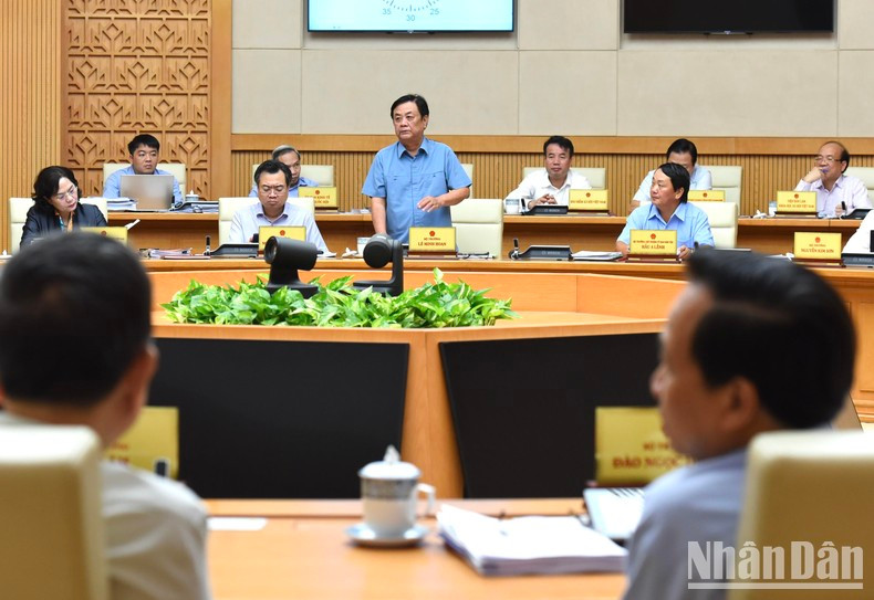 El ministro de Agricultura y Desarrollo Rural, Le Minh Hoan.