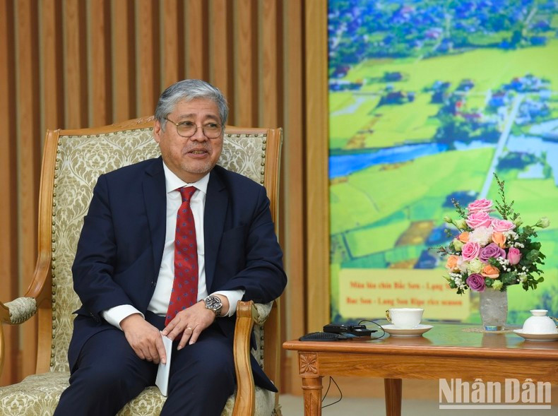 El canciller de Filipinas, Enrique Manalo. El canciller de Filipinas, Enrique Manalo.