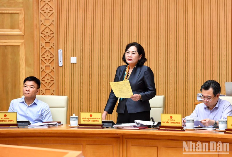 La gobernadora del Banco Estatal de Vietnam, Nguyen Thi Hong.