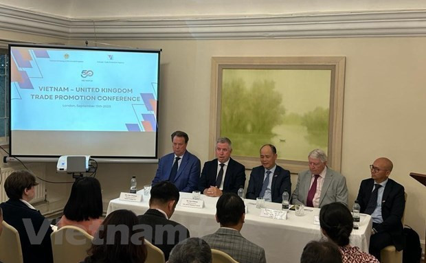 Seminario de promoción comercial Vietnam-Reino Unido. (Foto: VNA)