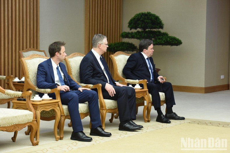 Los delegados estadounidenses en la reunión Los delegados estadounidenses en la reunión