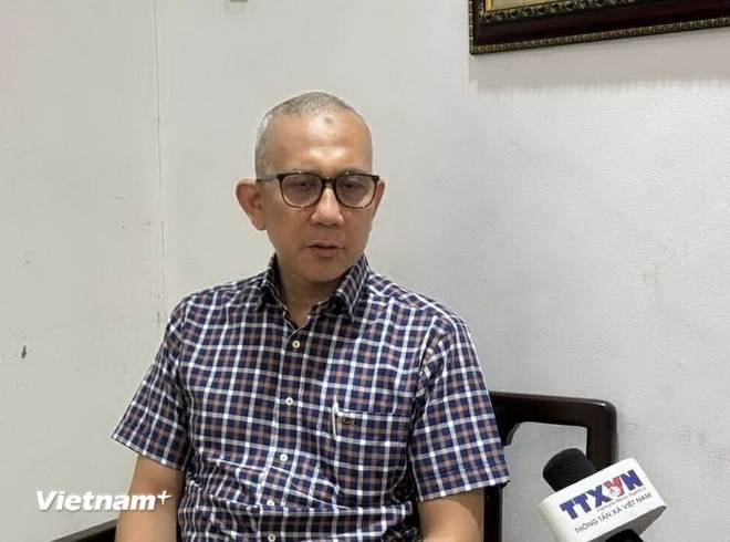 Beni Sukadis, investigador principal del Instituto Indonesio de Defensa y Estudios Estratégicos (LESPERSSI). (Foto: VNA) Beni Sukadis, investigador principal del Instituto Indonesio de Defensa y Estudios Estratégicos (LESPERSSI). (Foto: VNA)