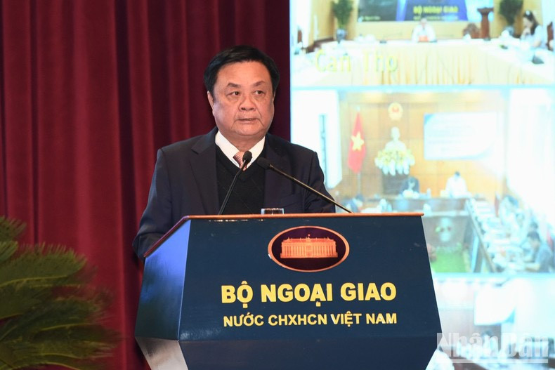 El ministro de Agricultura y Desarrollo Rural, Le Minh Hoan. El ministro de Agricultura y Desarrollo Rural, Le Minh Hoan.